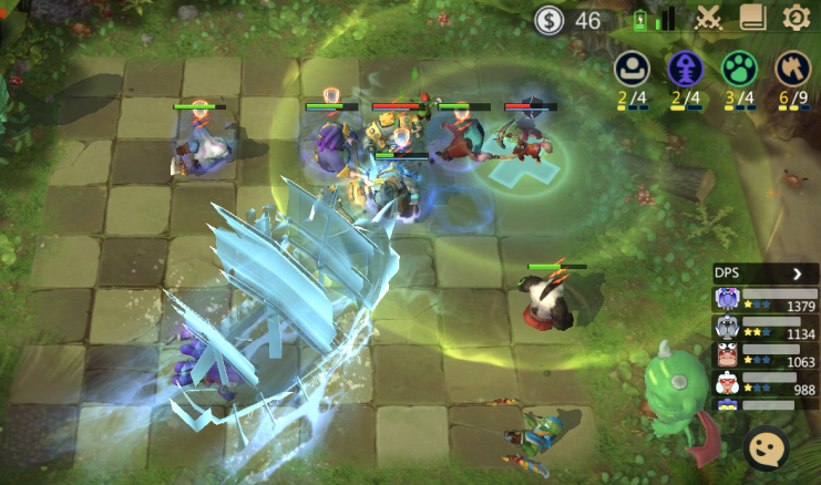 Các kiểu đặt đội hình bạn thường gặp nhất trong Auto Chess mobile