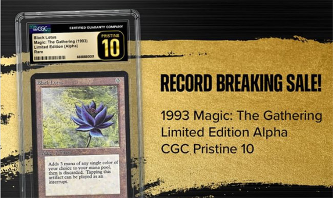 Thẻ bài Magic: The Gathering vừa được bán với cái giá kỷ lục 75 tỷ đồng