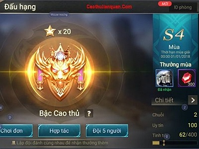 Liên Quân Mobile: Khám phá bị quyết leo rank của một Cao Thủ