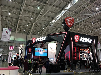 Toàn cảnh gian sự kiện của MSI tại Computex 2018