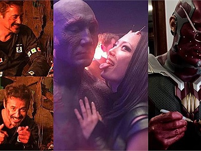 Ảnh hậu trường cực nhắng của Infinity War cung cấp cái nhìn rất khác về bộ phim