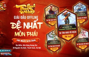 Giải solo Offline Thục Sơn Kỳ Hiệp Mobile ngày 9/6 sẽ có giải thưởng là 5 bộ trang sức trị giá tới 50 triệu VNĐ