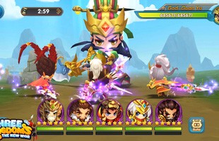 Game chiến thuật quốc tế Three Kingdoms: The New War tặng 300 VipCode