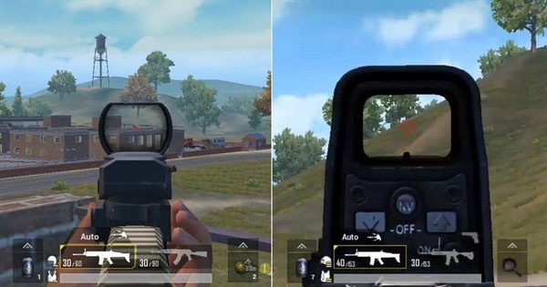 PUBG Mobile: Holographic sight và Red Dot, đâu là phụ kiện đi kèm tốt hơn?