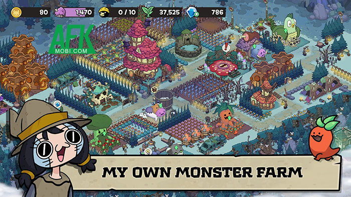 Xây dựng trang trại quái vật để trả thù con người trong Anna’s Monster Farm: BEGINS