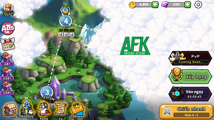 Cùng những chú vịt bảo vệ vương quốc trong game phòng thủ What Duck: Defense
