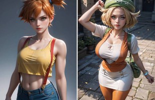 AI biến dàn "mỹ nhân" Pokémon thành mỹ nữ nóng bỏng, khoe trọn vòng eo con kiến