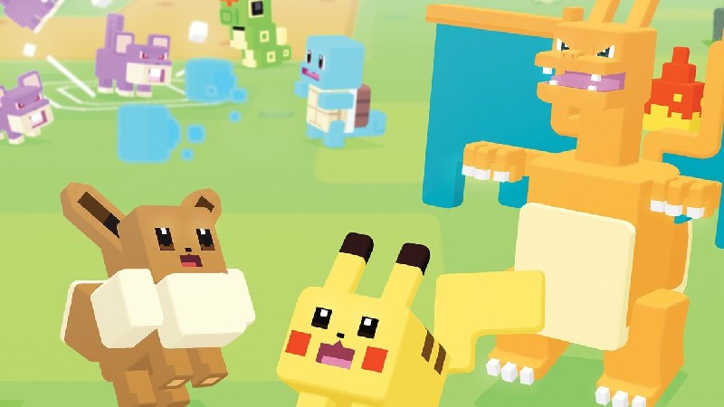 Tải miễn phí phiên bản Pokemon phong cách khối hộp Minecraft siêu dễ thương