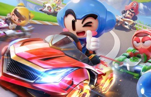 Trở về tuổi thơ với Crazy Racing KartRider - Game đua xe 'bóng nước' siêu vui