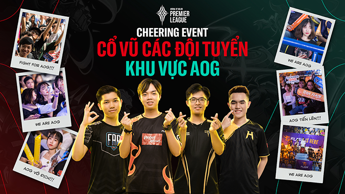 Xuất hiện Cheering Event cực ấn tượng để cổ vũ các đội VN trong giải đấu APL 2020