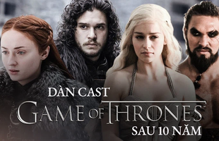 Nhìn lại dàn sao Game Of Thrones ngày ấy - bây giờ, những ngôi sao vô danh đều đã tỏa sáng ở Hollywood