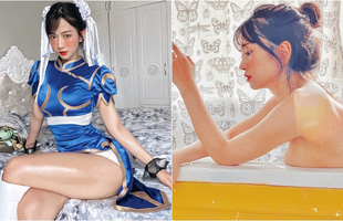 Lê Bống gây sốc khi hóa thành Chun-Li phiên bản “siêu vòng ba” nhảy sexy, nói lên tác hại của nghiện game