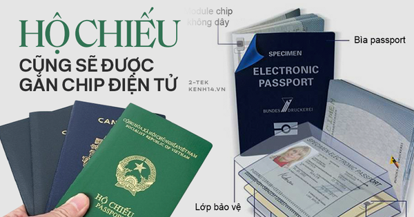 5 điều cần biết về hộ chiếu gắn chip điện tử được triển khai từ ngày 14⁄8