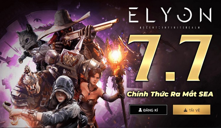 Elyon SEA – Tựa game MMORPG hành động thế giới mở chính thức ra mắt hôm nay