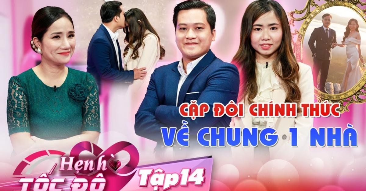 Sau một tháng bấm nút hẹn hò, cặp đôi chính thức về chung một nhà