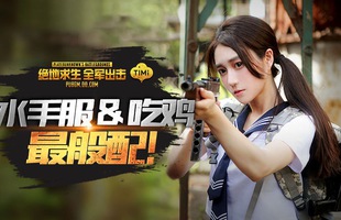 Ngẩn ngơ trước vẻ đẹp trong sáng, thánh thiện của cô gái cosplay PUBG Mobile