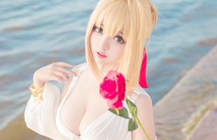 Cosplay nàng Saber 