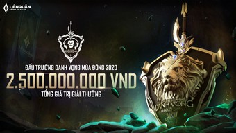 Đấu Trường Danh Vọng Mùa Đông 2020 lập kỷ lục với tổng giải thưởng 2,5 tỷ đồng