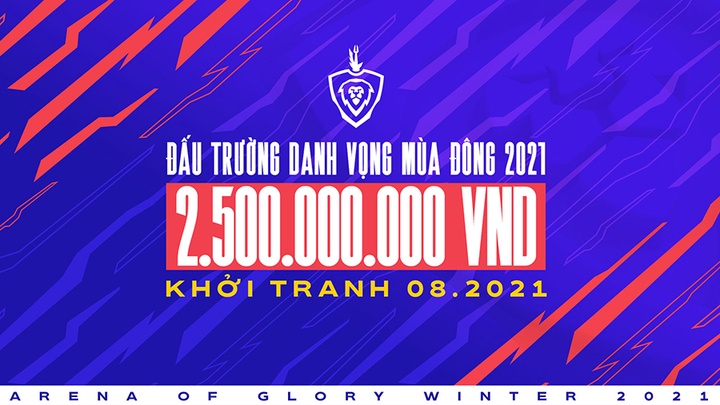 Liên Quân Đấu Trường Danh Vọng Mùa Đông 2021 công bố thể thức mới