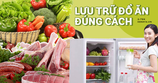 7 mẹo bảo quản thức ăn trong tủ lạnh 