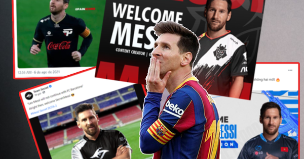 Hài hước: Messi vừa thông báo rời Barcelona, hàng loạt đội tuyển eSports đua nhau 