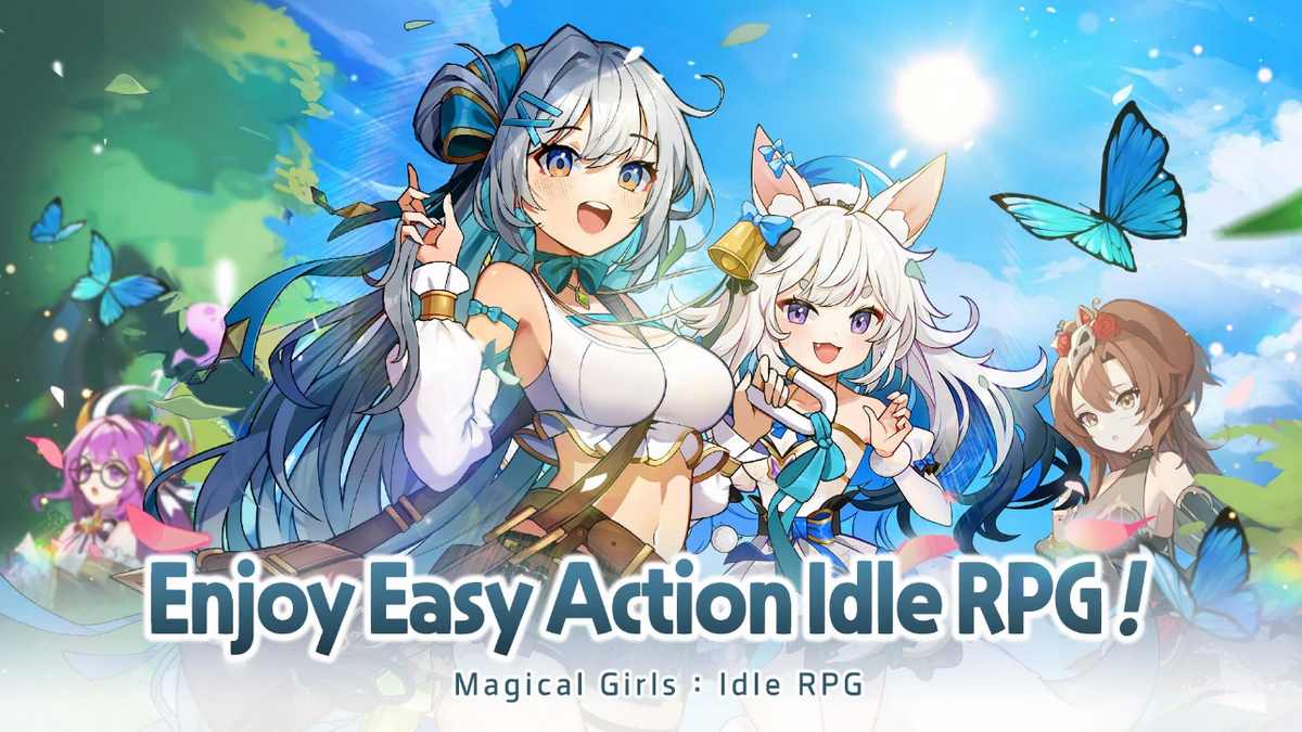 Khám phá thế giới phép thuật ma quái và hóa giải lời nguyền trong Magical Girls Idle