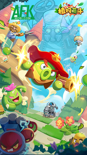 Cute Plant Battle game phòng thủ được lấy cảm hứng từ Plants vs Zombies