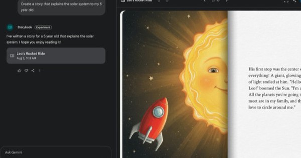 Gemini của Google có thêm tính năng vẽ truyện tranh cực đỉnh