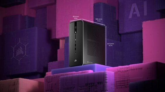 CORSAIR và SIXUNITED cùng tung ra máy tính mini AI dùng Ryzen Strix Halo