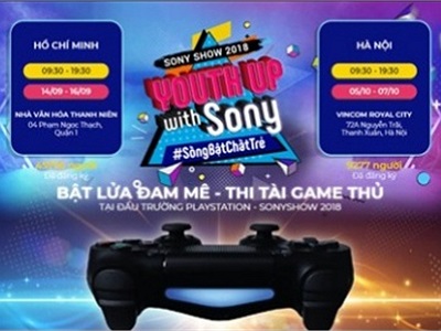 “Bão cấp 12” đổ bộ Sony Show 2018: Rừng game lạc lối, tổng quà tặng lên đến 80 triệu đồng