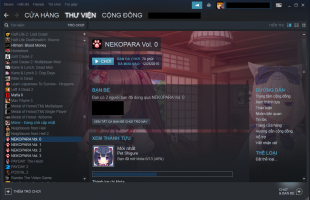 Steam đã hỗ trợ giao diện tiếng Việt cho client của mình