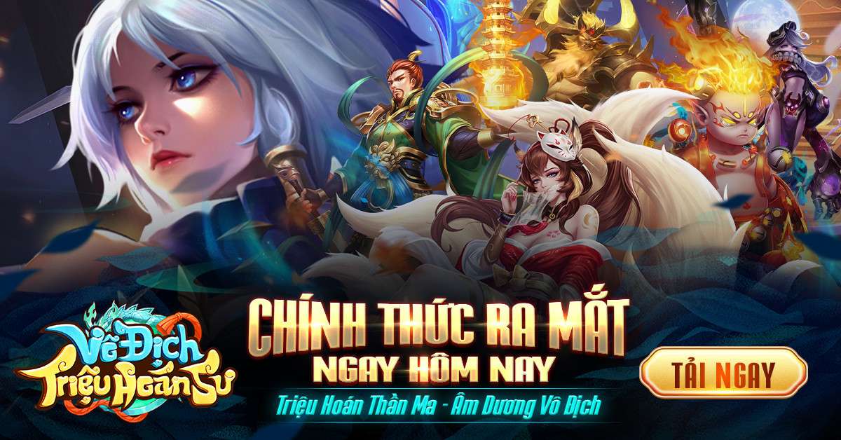 Game4V tặng giftcode Vô Địch Triệu Hoán Sư mừng game ra mắt 06/09