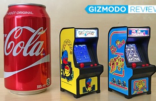 Tiny Arcade: Chỉ 20 USD cho móc khóa kiêm máy game thùng tí hon, nhỏ hơn lon Coca nhưng vẫn chơi ngon lành