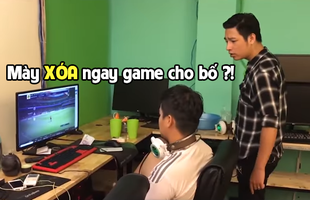 Thanh niên than trời vì bố cứ đòi dùng chung máy rồi xóa hết game, xuất hiện các 'web lạ'