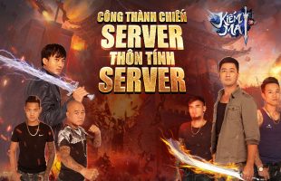 Game thủ Kiếm Ma 3D được một phen trầm trồ trước TVC Công Thành Chiến – Server thôn tính server