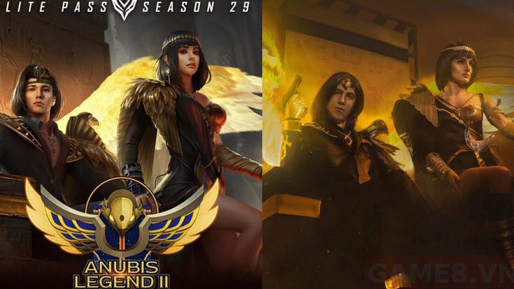 Garena Free Fire nhá hàng bộ ảnh cosplay chủ đề Elite Pass Season 29: Anubis Legend II