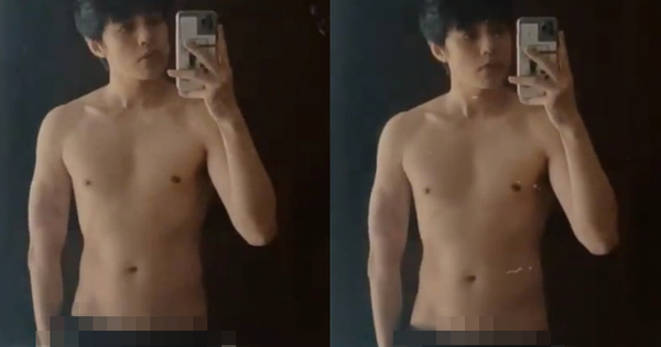 Noo Phước Thịnh khoe body rắn rỏi, netizen nghi ngờ chiếc quần lộ điểm nhạy cảm 