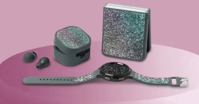 Samsung tung Galaxy Z Flip 5, Galaxy Watch 6 bản Swarovski siêu đẹp, siêu xịn