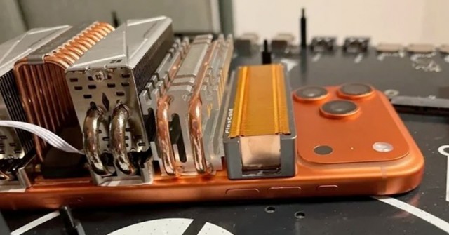 “Độ” tản nhiệt SSD cho iPhone 17 Pro Max và cái kết