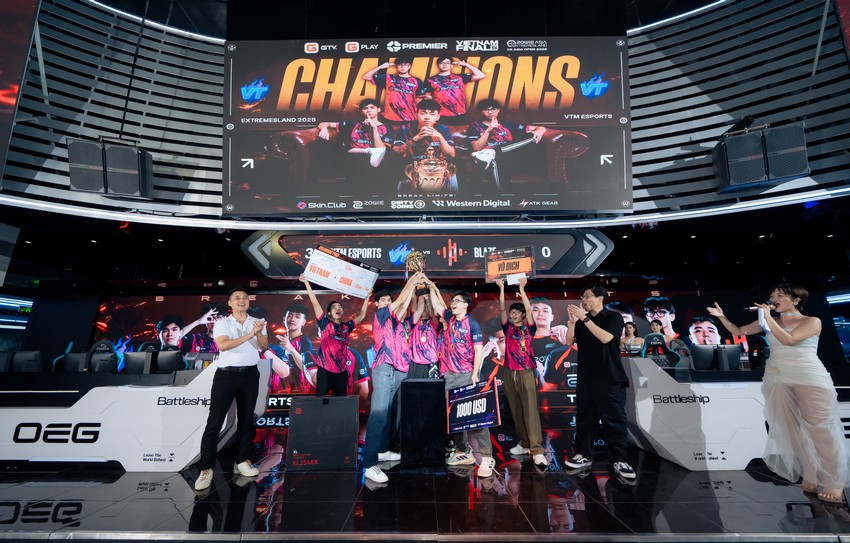 Offline Chung kết GPlay x ZOWIE eXTREMESLAND 2025: VTM Esports trở thành đại diện Việt Nam tại CS Asia Open 2025