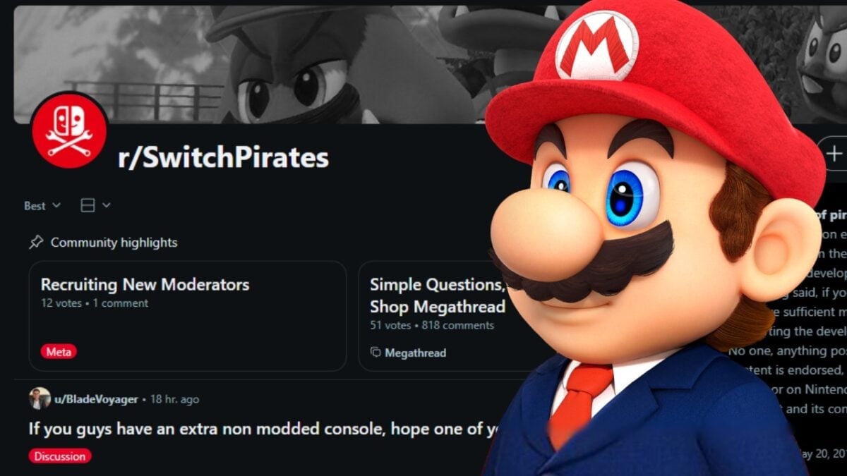 Nintendo kiện cựu mod Reddit vì phát tán game lậu, đòi bồi thường 4,5 triệu USD