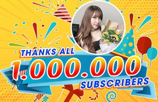 Sau bao cố gắng cuối cùng Uyên Pu cũng đã đạt 1 triệu lượt đăng ký youtube chỉ sau 2 năm làm streamer