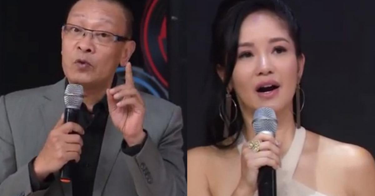 MC Lại Văn Sâm tố diva Hồng Nhung mất kỷ luật, làm lố trên sóng trực tiếp