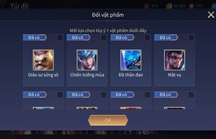 Liên Quân Mobile: Garena tặng khuyến mãi 10 skin bậc S sau 10 lượt Vẽ bùa, phí chơi lại giảm