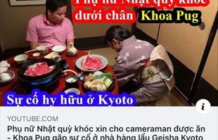 Youtuber du lịch nổi tiếng Khoa Pug ăn mưa gạch, bị mắng là 'rẻ tiền' sau khi đăng tải video đi ăn quán Nhật