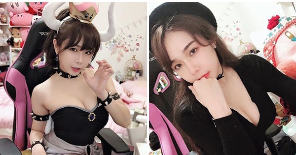 Ăn mặc quá bạo khi lên sóng, nữ streamer sở hữu vòng một 