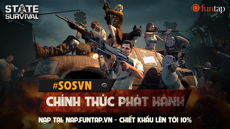 State of Survival: Game mobile chiến lược sinh tồn hàng đầu thế giới đã xuất hiện tại VN