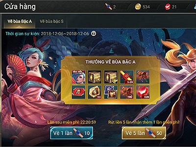 Ra mắt tính năng Vẽ Bùa, game thủ Liên Quân Mobile sẽ bị hút sạch vàng