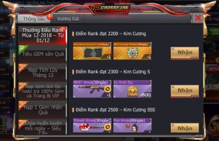 [CFL] Khi game thủ cày Rank “chuộng” báu vật hơn VIP