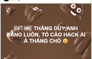 Bị khóa nick do hack AI, “trẻ trâu” Đột Kích quay sang hack Facebook người tố cáo